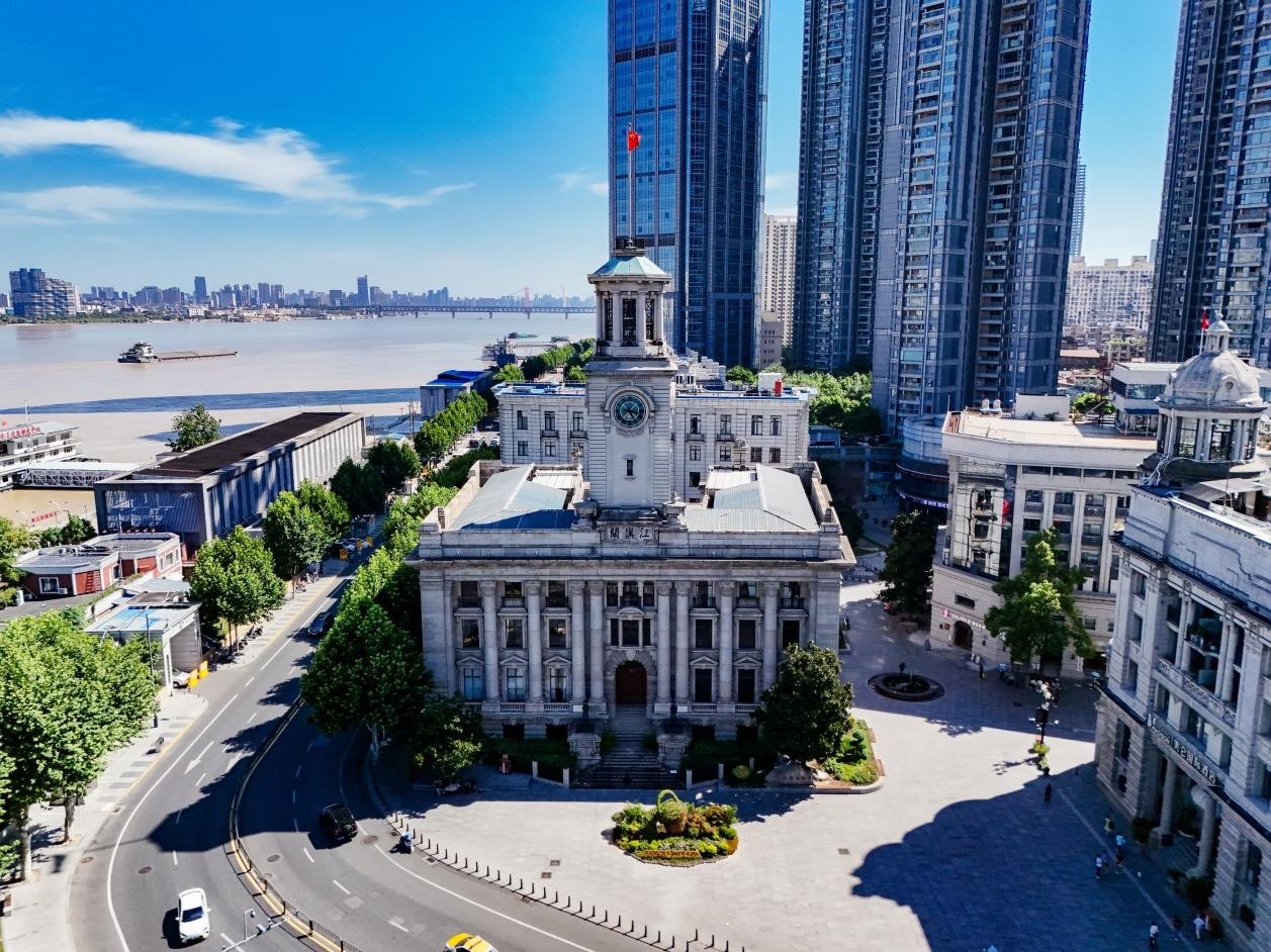 003汉口江汉关城市风光