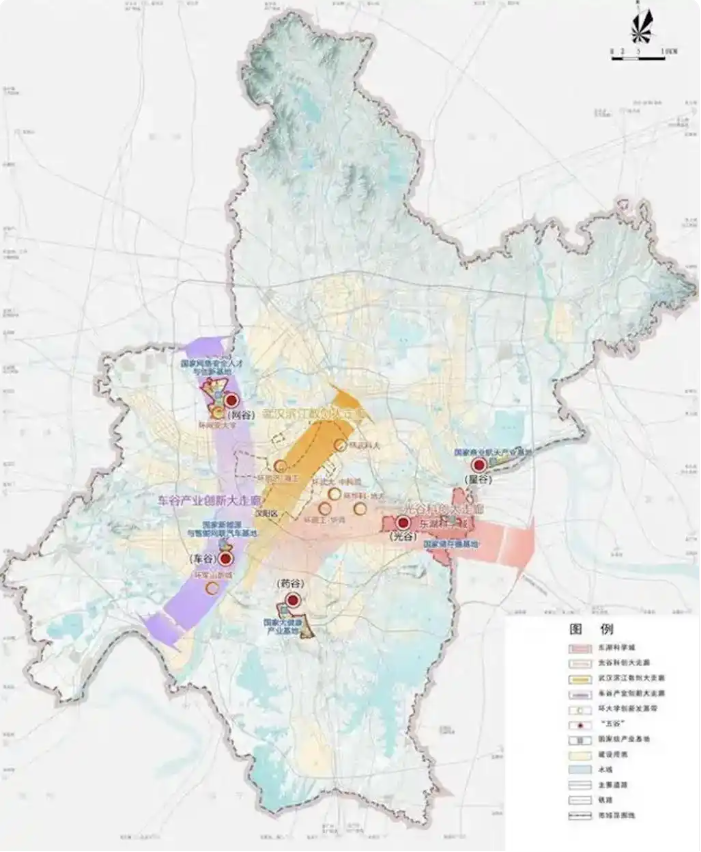 图片17“一城三廊多带”示意图