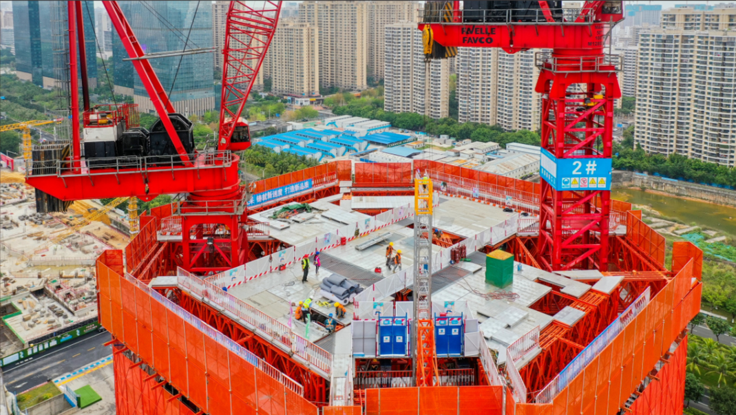 08造楼机的智能化未来 造楼机又称为超高层建筑轻量化施