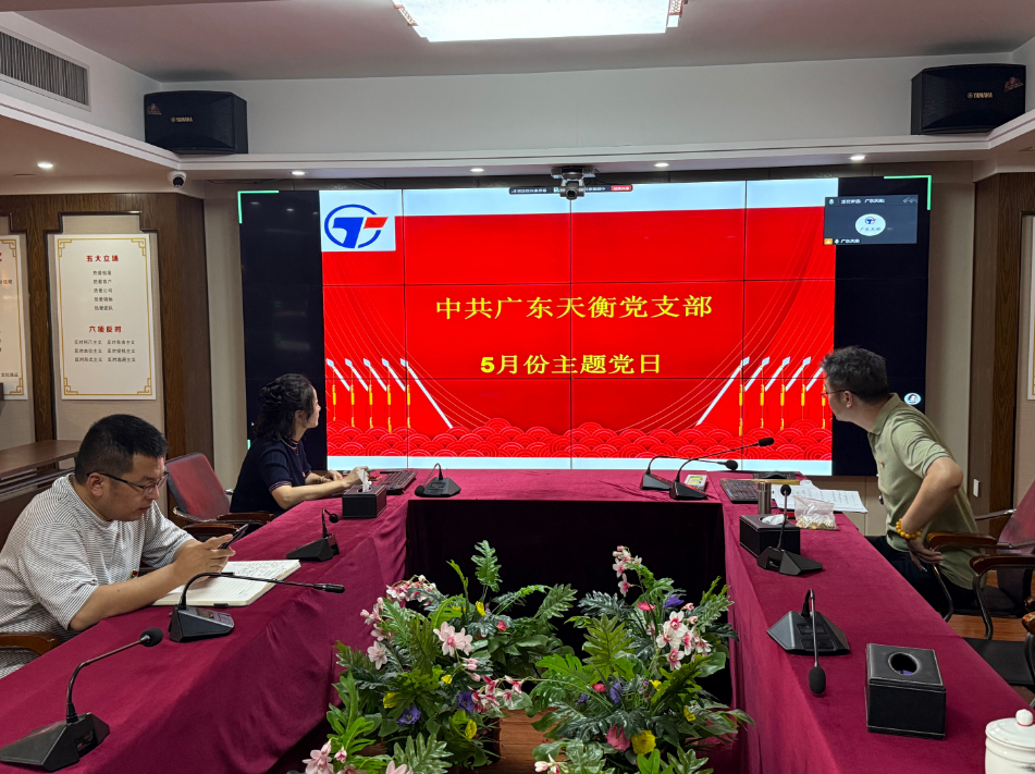 广东天衡党支部 2026年5月 主题党日活动