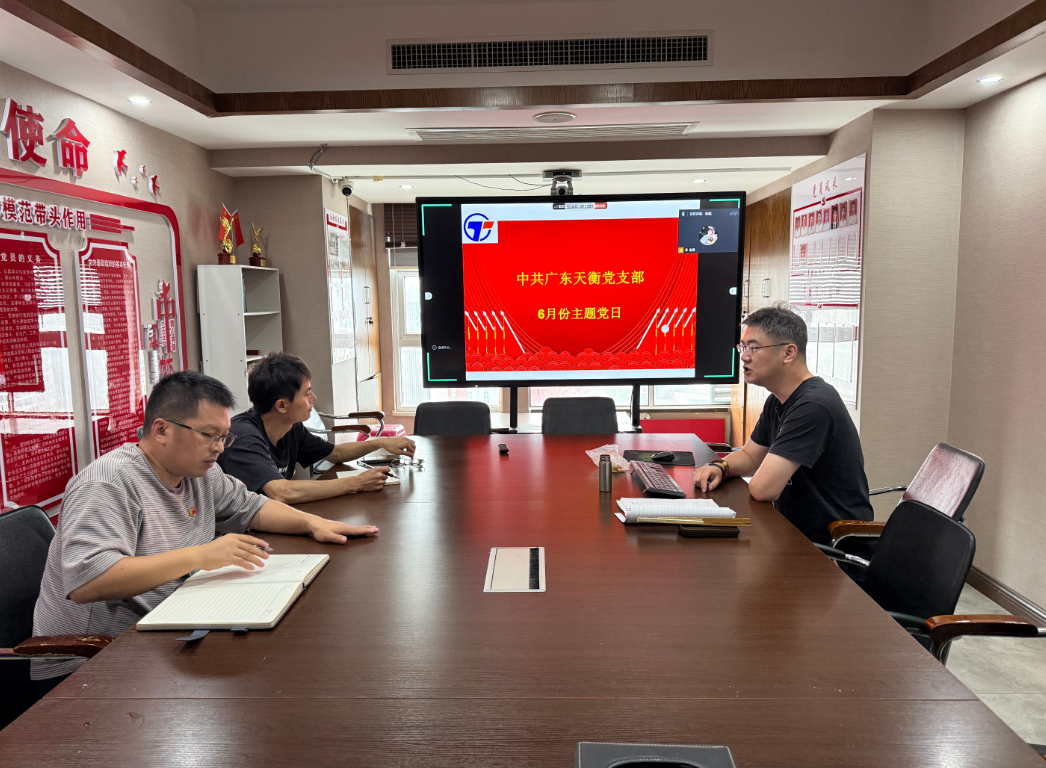 广东天衡党支部 2026年6月 主题党日活动